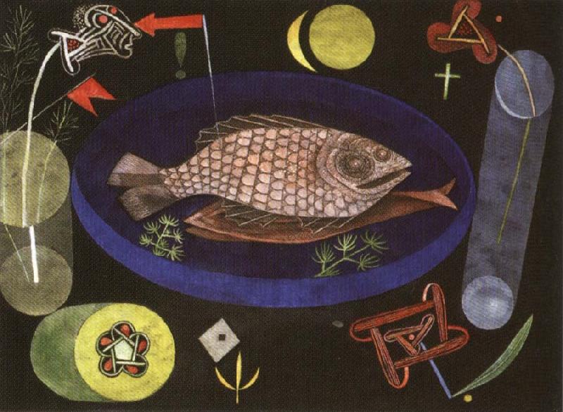 Paul Klee Around the Fish Sweden oil painting art